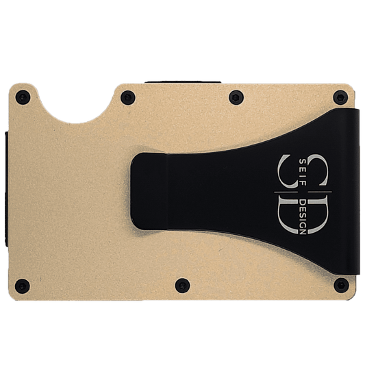 Lite Gold - korttikotelo RFID-suojauksella