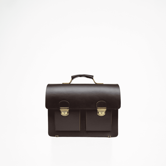 Briefcase No. 35 - Dark Brown
