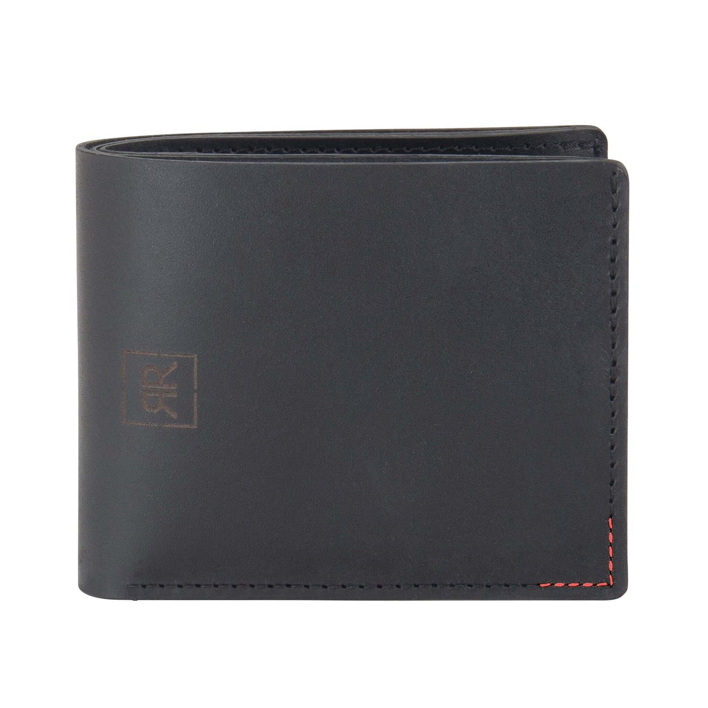 Billfold Wallet with Coin Pouch - Black